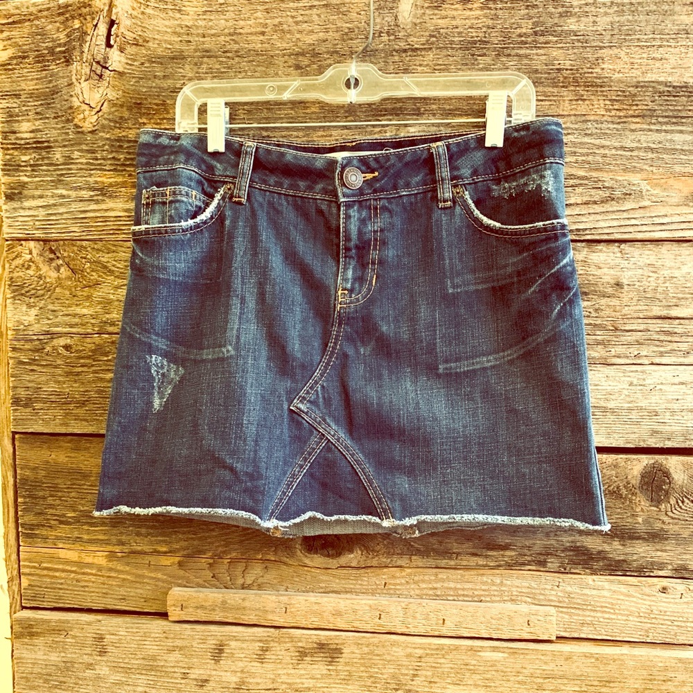 Gap Jeans Denim Mini Skirt Size 6